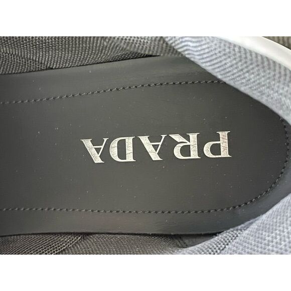 Prada Low Top Sneakers in White Leather - Picture 8 of 12